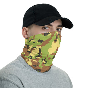 {Camouflage} unisex neck gaiter or face mask