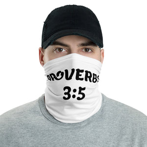 [Proverbs 3:5] unisex neck gaiter or face mask