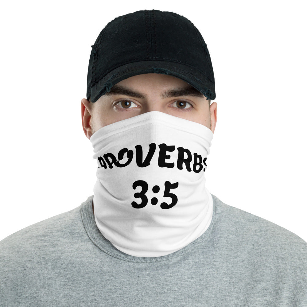 [Proverbs 3:5] unisex neck gaiter or face mask