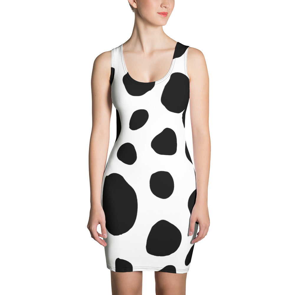 {COW} PRINT Dress