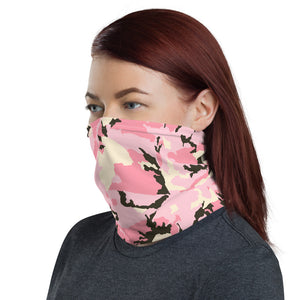 {Pink Camouflage} neck gaiter or face mask