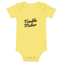 Load image into Gallery viewer, Trouble Maker baby onesie
