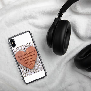 {PROVERBS 3:5} HEART (iPhone) PHONE Case