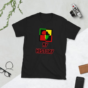 [AFRICA HISTORY} Short-Sleeve Unisex T-Shirt