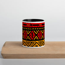 Load image into Gallery viewer, African print Coffee/Tea Mug with Color Inside
