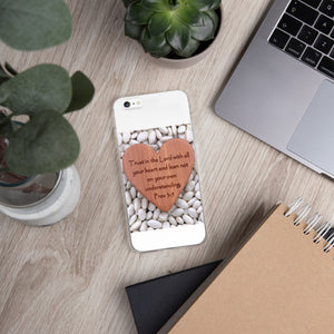 {PROVERBS 3:5} HEART (iPhone) PHONE Case