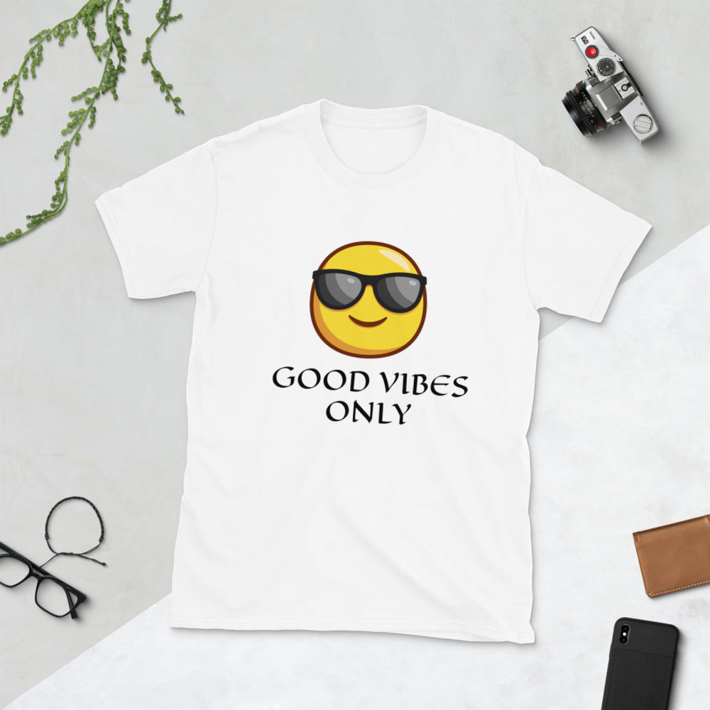 [GOOD VIBES ONLY] Short-Sleeve Unisex T-Shirt