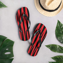 Load image into Gallery viewer, {RED THUNDER} Flip Flops
