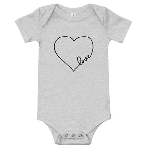 Love baby onesie