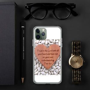 {PROVERBS 3:5} HEART (iPhone) PHONE Case