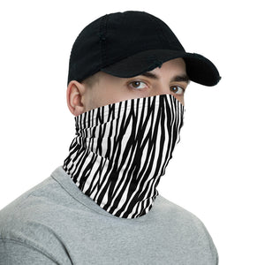 {Zebra} unisex neck gaiter or face mask