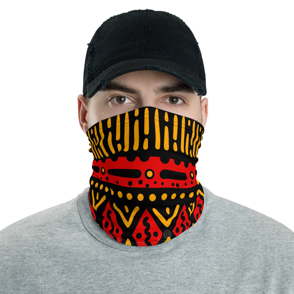 African print unisex Neck Gaiter or Face mask