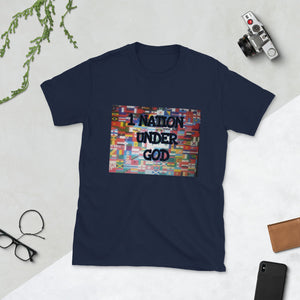 [1 NATION UNDER GOD] Short-Sleeve Unisex T-Shirt