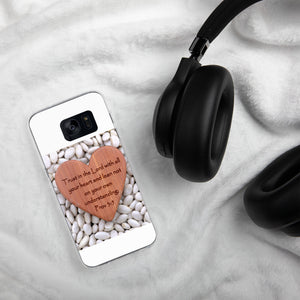 {PROVERBS 3:5} HEART Samsung PHONE Case