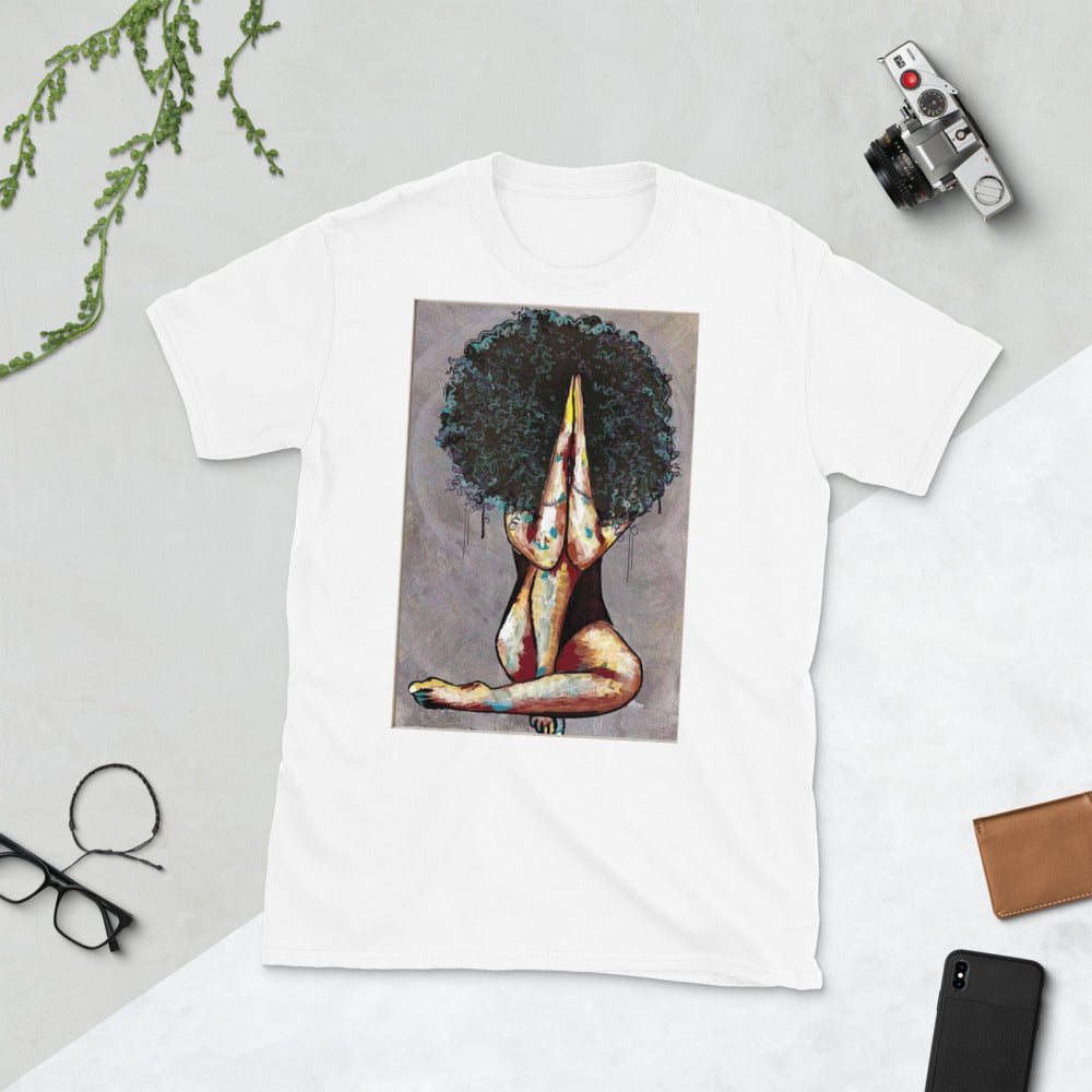 [AFRO QUEEN] short sleeves Unisex T-Shirt