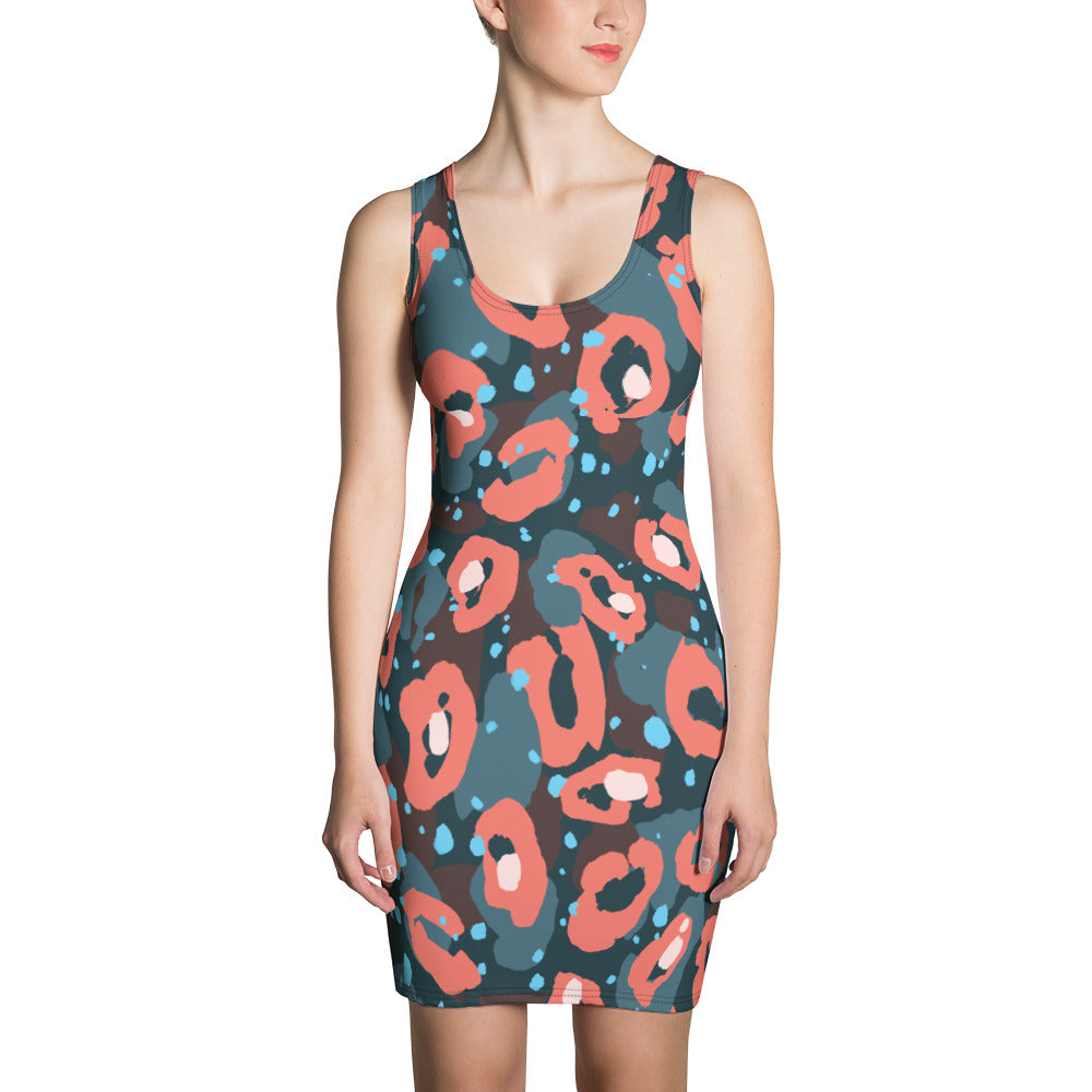 {COLORFUL LEOPARD} Dress