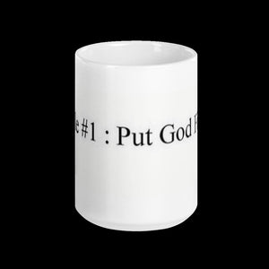 "Put God 1st" coffee Mug