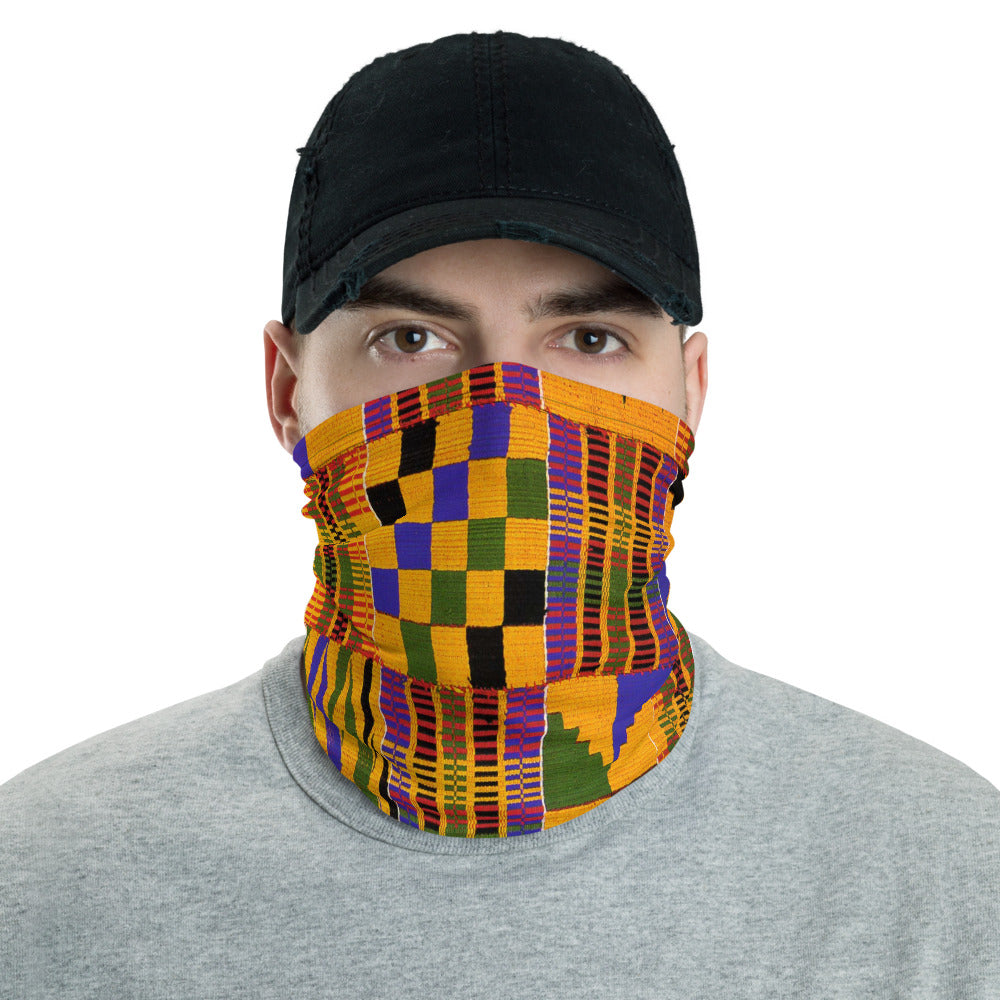 African pattern Neck Gaiter of Face mask