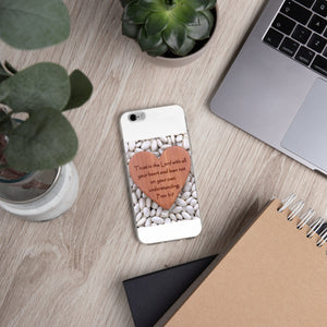 {PROVERBS 3:5} HEART (iPhone) PHONE Case