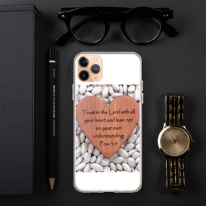 {PROVERBS 3:5} HEART (iPhone) PHONE Case