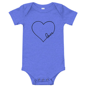 Love baby onesie