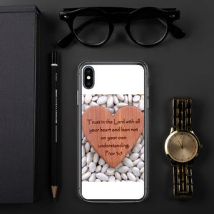 {PROVERBS 3:5} HEART (iPhone) PHONE Case