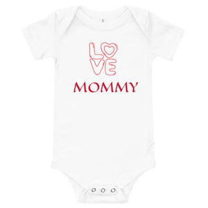 Love Mommy baby onesie