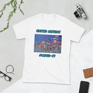 {UNITED NATIONS} (COVID-19) Short-Sleeve Unisex T-Shirt