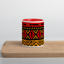 Load image into Gallery viewer, African print Coffee/Tea Mug with Color Inside
