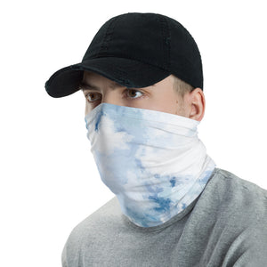 {Blue clouds} unisex neck gaiter or face mask