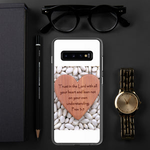 {PROVERBS 3:5} HEART Samsung PHONE Case