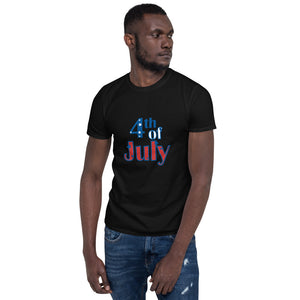 (July 4th) Independence Day-Short-Sleeve Unisex T-Shirt