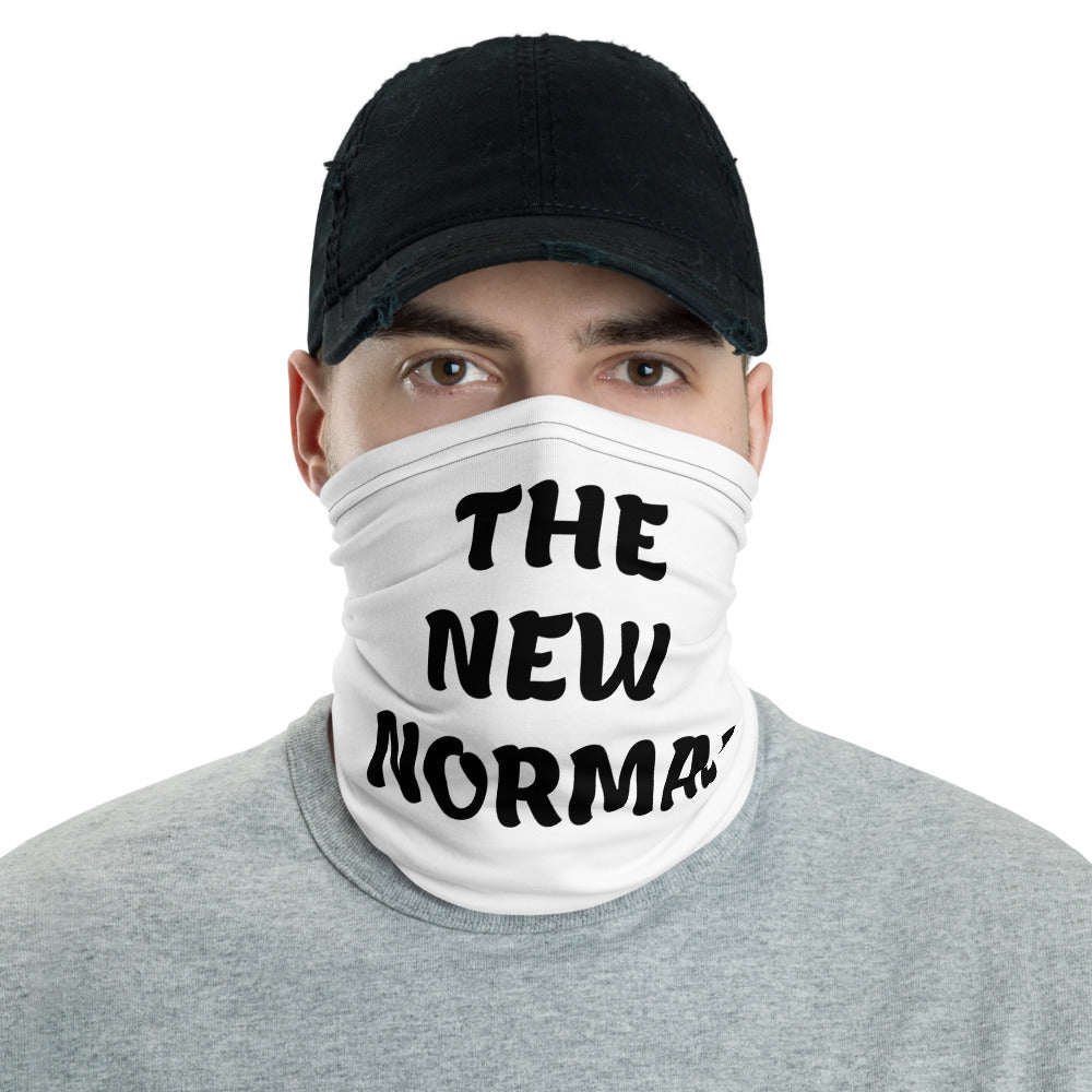 {New Normal} neck gaiter or face mask