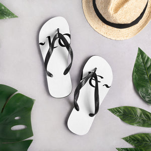 {LOVE} UNISEX Flip Flops