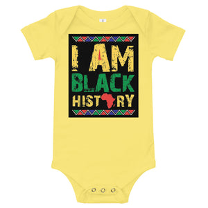 {BLACK HISTORY]  BABY ONESIE