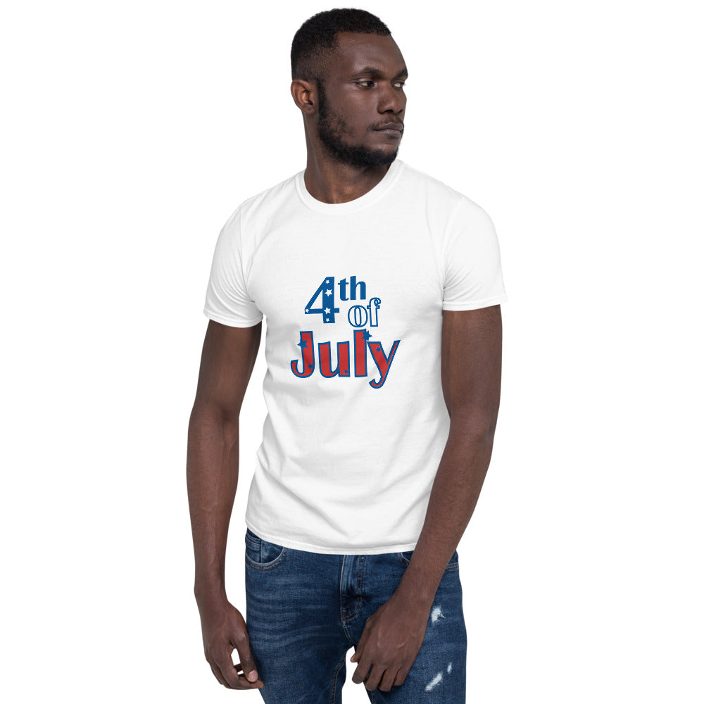 (July 4th) Independence Day-Short-Sleeve Unisex T-Shirt