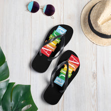 Load image into Gallery viewer, Africa Unisex Flip Flops
