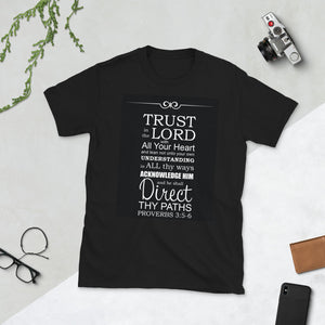 {PROVERBS 3:5} Short-Sleeve Unisex T-Shirt
