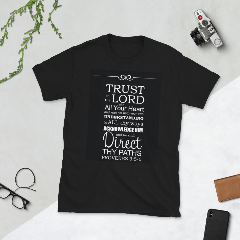 {PROVERBS 3:5} Short-Sleeve Unisex T-Shirt