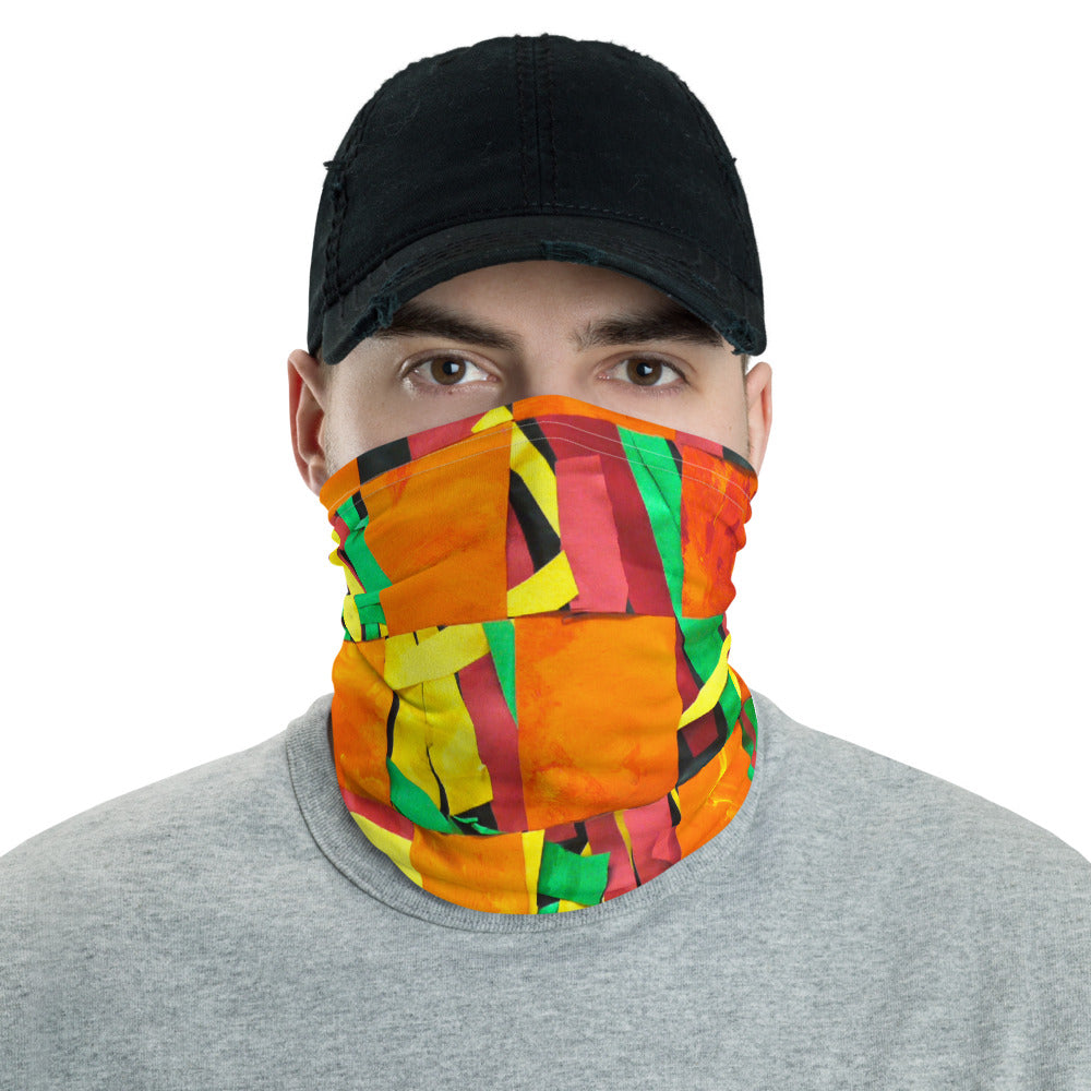 African Theme Neck Gaiter or Face Mask