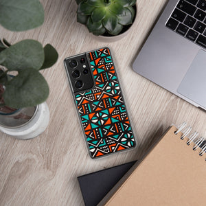 African print Samsung phone Case