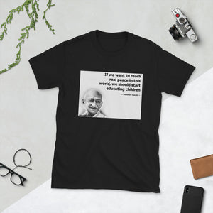 Gandhi Short-Sleeve Unisex T-Shirt