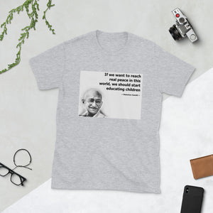 Gandhi Short-Sleeve Unisex T-Shirt