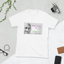 Load image into Gallery viewer, Gandhi Short-Sleeve Unisex T-Shirt
