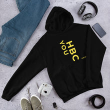 Load image into Gallery viewer, HBCU Unisex Hoodie (Gold letters)
