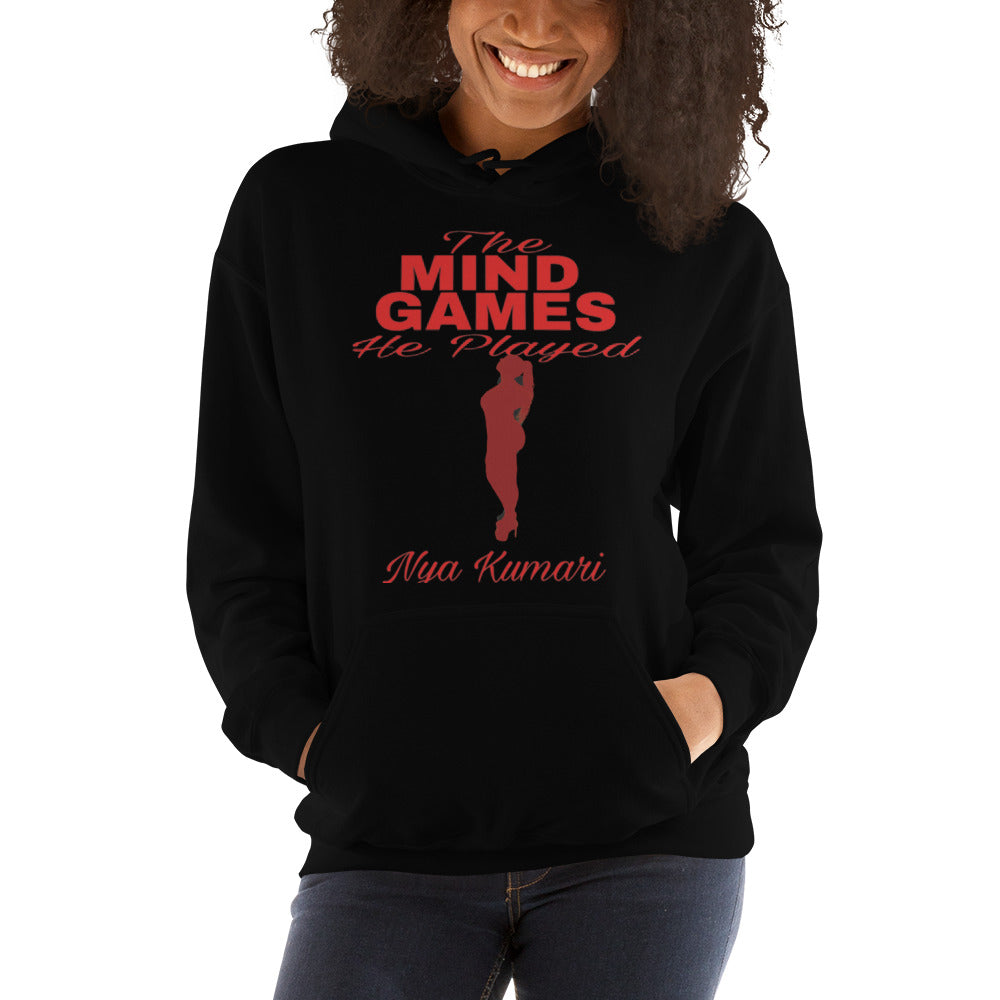 Unisex The Mind Games He Played Hoodie-BLACK