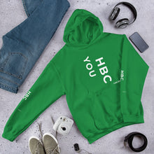 Load image into Gallery viewer, HBCU Unisex Hoodie (white letters)
