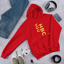 Load image into Gallery viewer, HBCU Unisex Hoodie (Gold letters)
