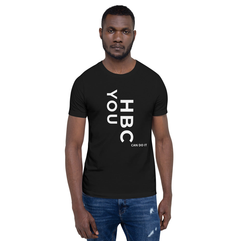 HBCU Short-Sleeve Mens T-Shirt (white letters)