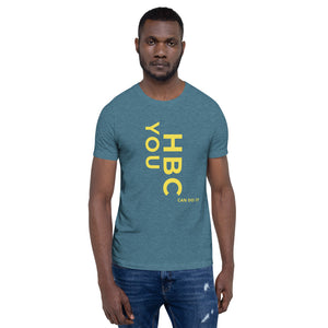 HBCU Short-Sleeve Mens T-Shirt (Gold Letters)